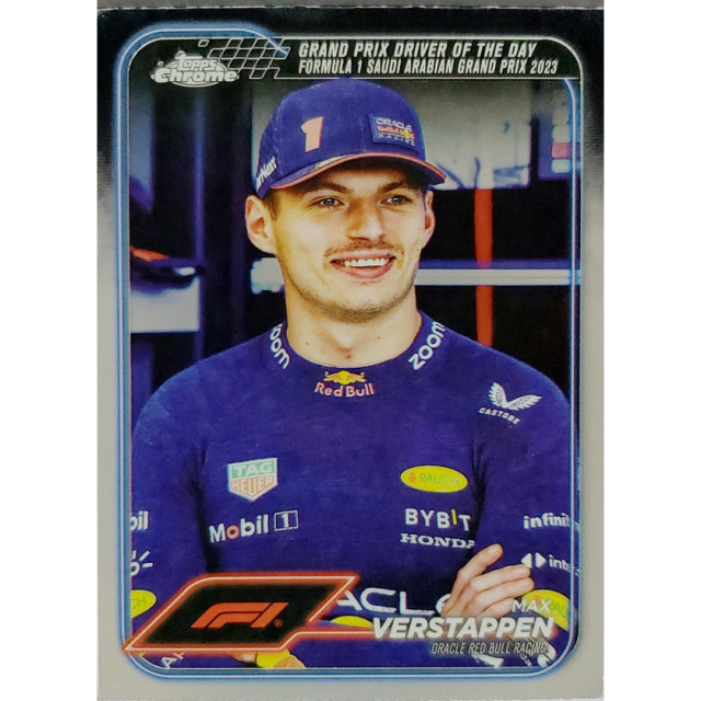 2024 TOPPS CHROME FORMULA 1 F1 GRAND PRIX  MAX VERSTAPPEN