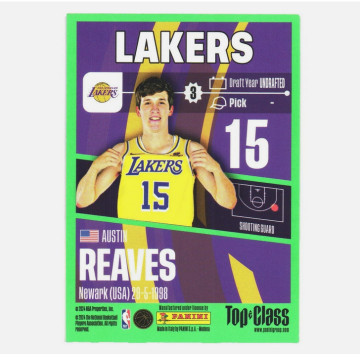 2023-24 PANINI NBA TOP CLASS LA LAKERS AUSTIN REAVES 湖人 球員卡