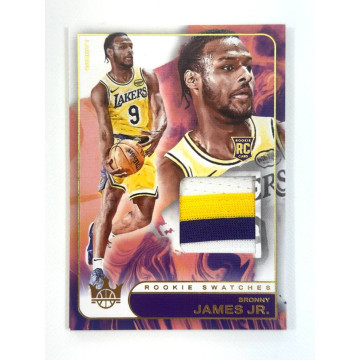 2024-25 PANINI NBA COURT KINGS BRONNY JAMES RC 湖人 幫你煎 球衣卡 油畫