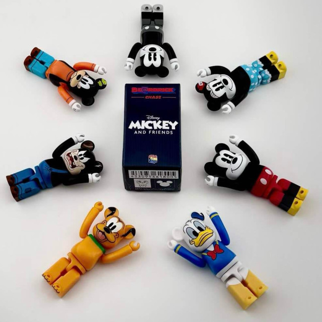 單抽1盒 BEETLE BE@RBRICK 盲盒 米奇 米妮 唐老鴨 高飛 MICKEY 迪士尼 庫柏力克熊 100%