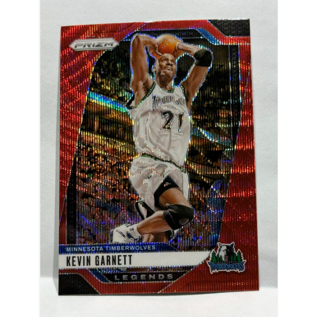 PANINI NBA 狼王 KEVIN GARNETT KG 球員卡 NBA75大球星 籃球名人堂