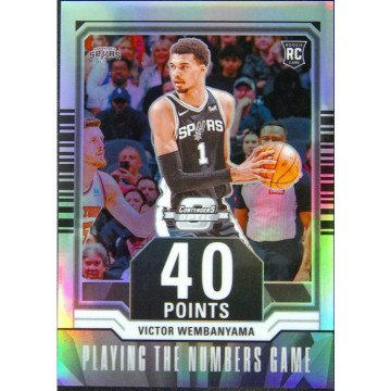 PANINI CONTENDERS OPTIC 斑馬 馬刺 VICTOR WEMBANYAMA RC HOLO 40分