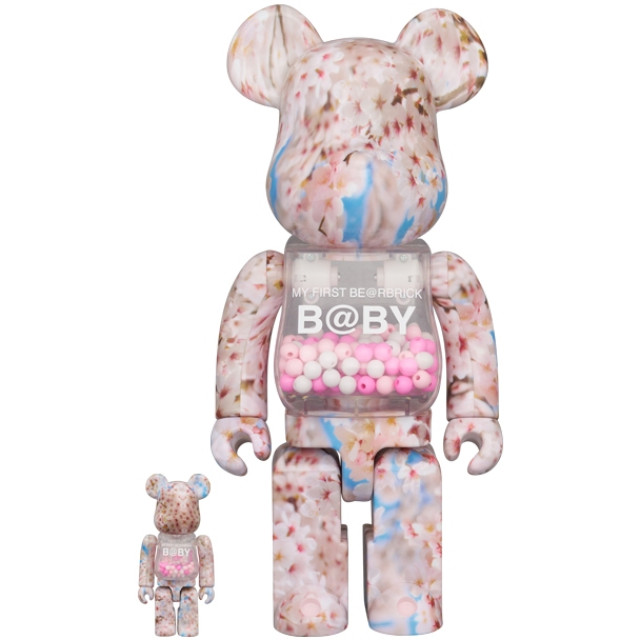 BEETLE 櫻花 千秋 SAKURA MY FIRST BE@RBRICK B@BY 庫柏力克熊 100% 400%
