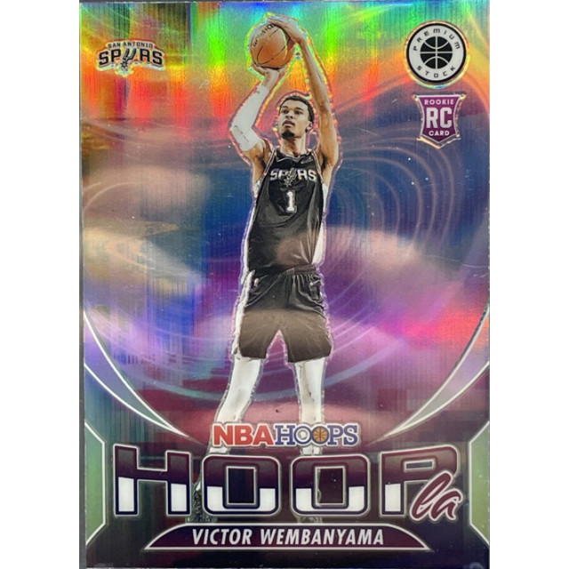 PANINI 馬刺 斑馬 VICTOR WEMBANYAMA RC PRIZM PREMIUM STOCK HOOPLA