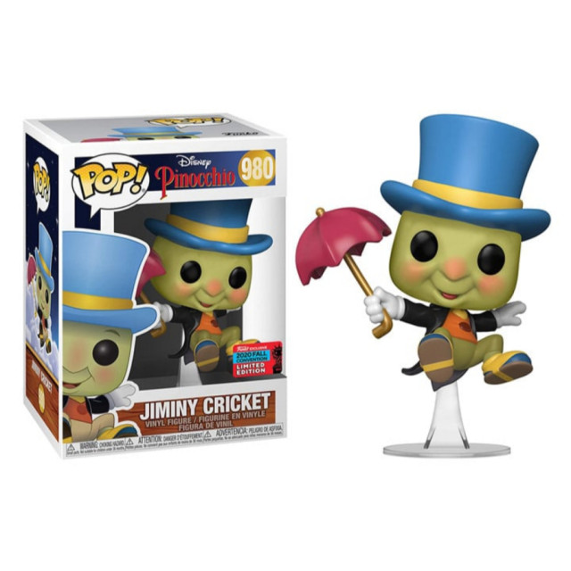 BEETLE FUNKO POP 吉米尼蟋蟀 JIMINY CRICKET 木偶奇遇記 皮諾丘 小木偶 2020NYCC