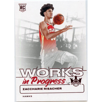 24-25 PANINI COURT KINGS ZACCHARIE RISACHER RC 老鷹 狀元 紅色 149張