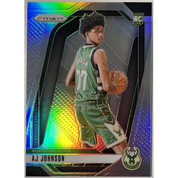 2024-25 PANINI NBA PRIZM AJ JOHNSON SILVER RC 銀亮 公鹿 球員卡 #251