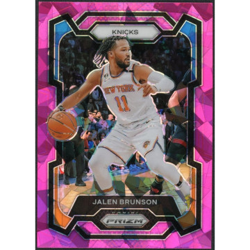 2023-24 PANINI NBA PRIZM JALEN BRUNSON 粉 碎冰 ICE 紐約尼克 大頭森 球員卡