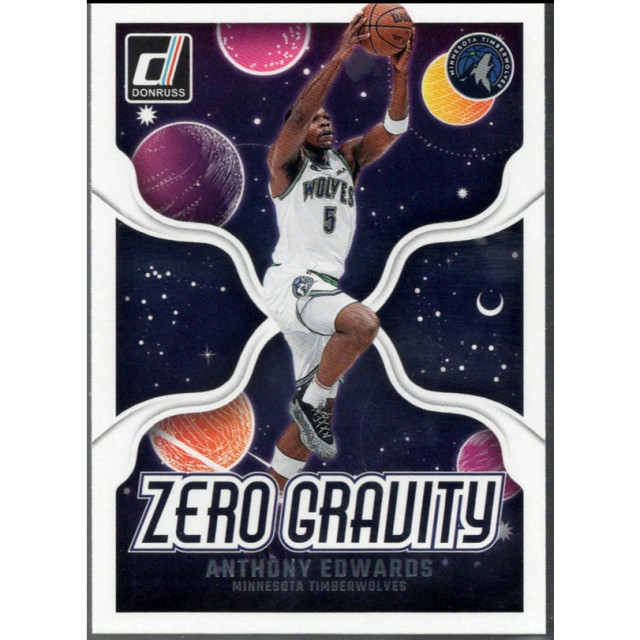 24-25 PANINI DONRUSS ANTHONY EDWARDS ZERO GRAVITY 灰狼 蟻人 球員卡