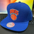BEETLE MITCHELL&NESS NBA KNICKS 紐約尼克 藍橘 SNAPBACK 棒球帽 帽子