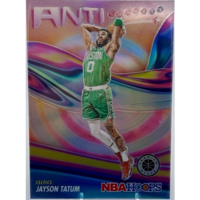 23-24 PANINI HOOPS PREMIUM STOCK JAYSON TATUM ANTI GRAVITY
