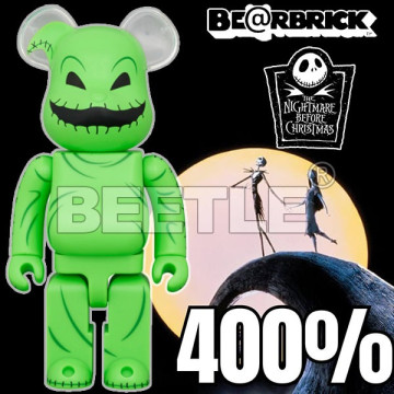 BEETLE BE@RBRICK 烏基布基 OOGIE BOOGIE 聖誕夜驚魂 萬聖節 庫柏力克熊 400%