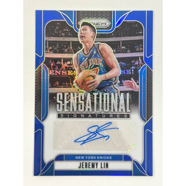 2024-25 PANINI PRIZM 林書豪 JEREMY LIN SENSATIONAL AUTO 貼紙簽 尼克