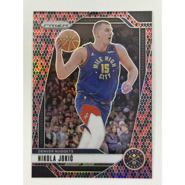 2024-25 PANINI PRIZM NIKOLA JOKIC 蛇紋 SNAKE SKIN 丹佛金塊 球員卡 SSP
