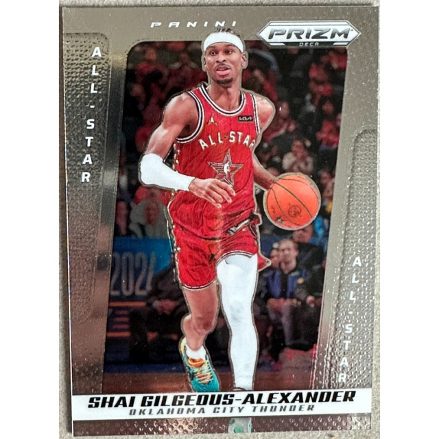 24-25 PRIZM DECA SGA SHAI GILGEOUS-ALEXANDE ALL STAR 雷霆 球員卡