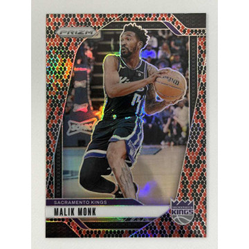2024-25 PANINI PRIZM MALIK MONK 蛇紋 SNAKE SKIN 國王 球員卡 SSP #93