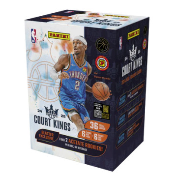 整盒販售 2024-25 PANINI COURT KINGS NBA 油畫 BLASTER 手雷盒 空岩 RC 球員卡