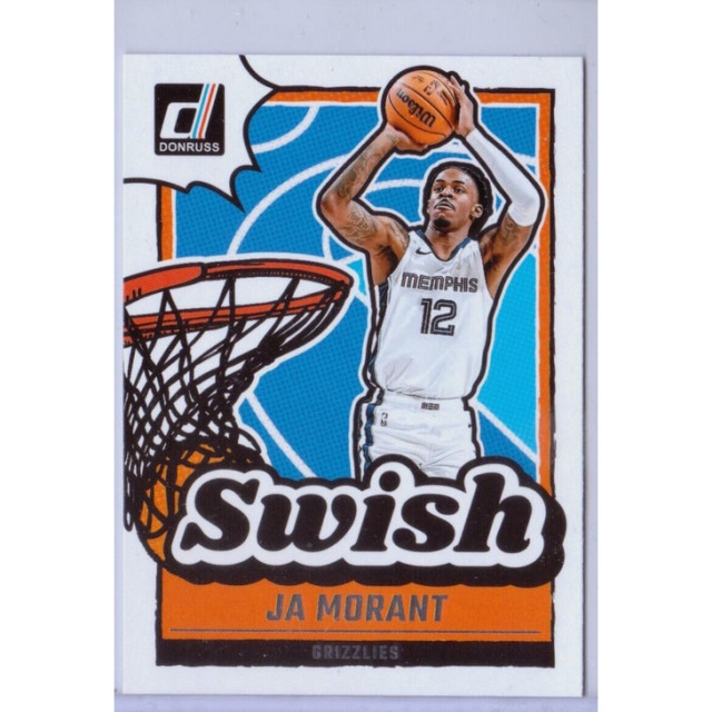 2024-25 PANINI NBA DONRUSS SWISH 灰熊 JA MORANT 特卡 球員卡