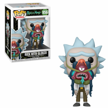BEETLE FUNKO POP RICK AND MORTY W GLORZO 瑞克 公仔 抱臉外星人 面具 #956