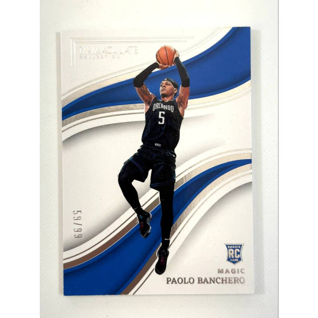 22-23 PANINI IMMACULATE 小國寶 PAOLO BANCHERO RC 班切羅 魔術 球員卡 99張