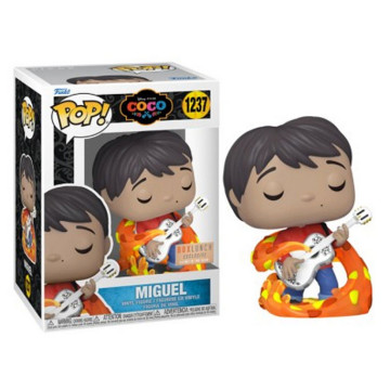 BEETLE FUNKO POP COCO 可可夜總會 MIGUEL 米高 夜光 吉他 BOXLUNCH 限定 迪士尼