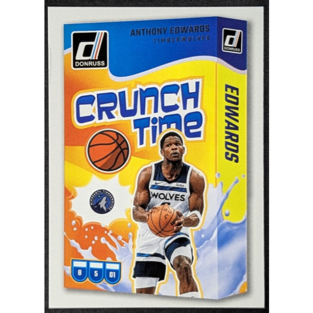 2024-25 PANINI NBA ANTHONY EDWARDS CRUNCH TIME 灰狼 蟻人 球員卡