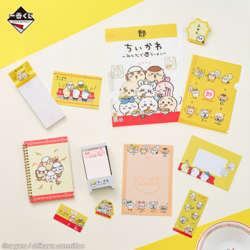 BEETLE 拉麵一番賞 吉伊卡哇 明信片 烏薩奇 小八貓 獅薩 盔甲人 CHIIKAWA 日本正版 文具組