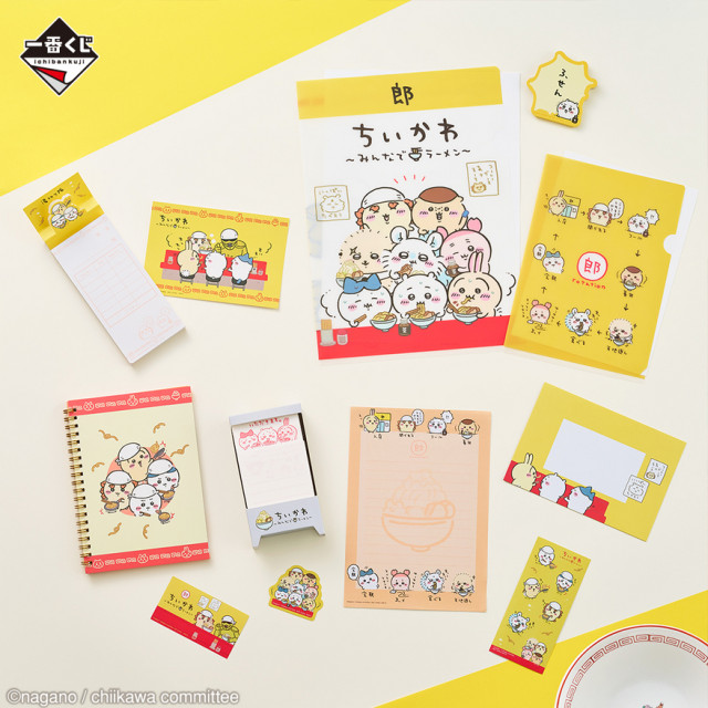 BEETLE 拉麵一番賞 吉伊卡哇 明信片 烏薩奇 小八貓 獅薩 盔甲人 CHIIKAWA 日本正版 文具組