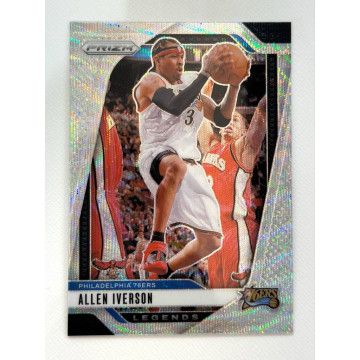 2024-25 PANINI PRIZM ALLEN IVERSON 艾佛森 費城76人 NBA 銀波紋 球員卡 291
