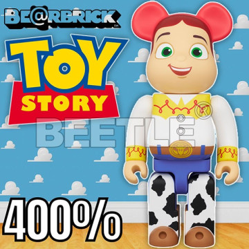 BEETLE BE@RBRICK 翠絲 JESSIE TOY STORY 玩具總動員 庫柏力克熊 400%