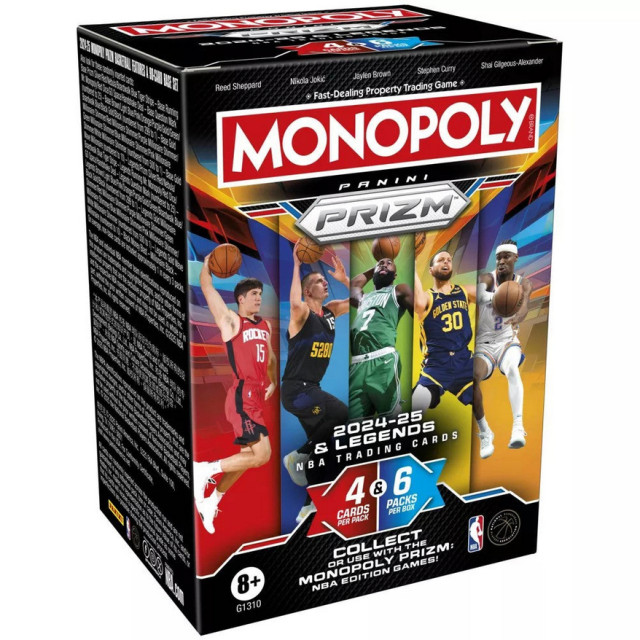 整盒販售 PANINI NBA 24-25 PRIZM MONOPOLY 大富翁 BLASTER BOX 手雷 球員卡