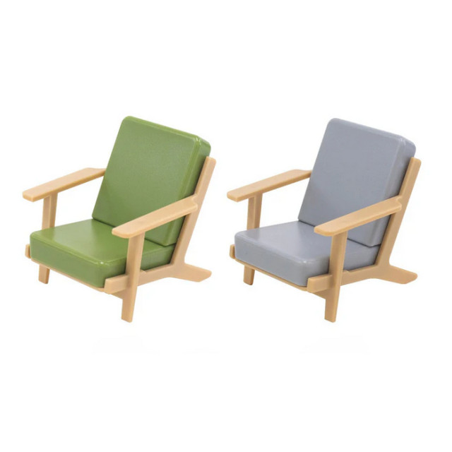 BEETLE YAMADA 單人 沙發 椅子 微型模具 日本製 擺設 佈置 場景 小物 迷你模型 家具 1/12