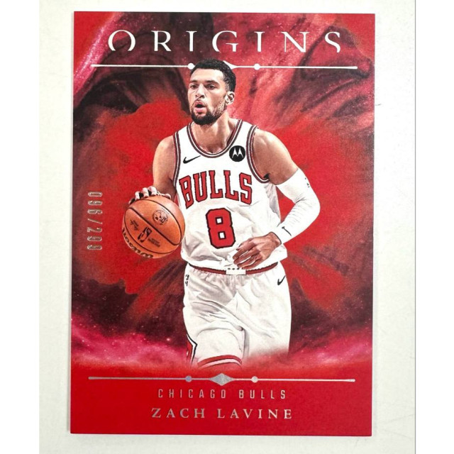 2024-25 PANINI NBA ORIGINS ZACH LAVINE RED 起源系列 公牛 球員卡 299張