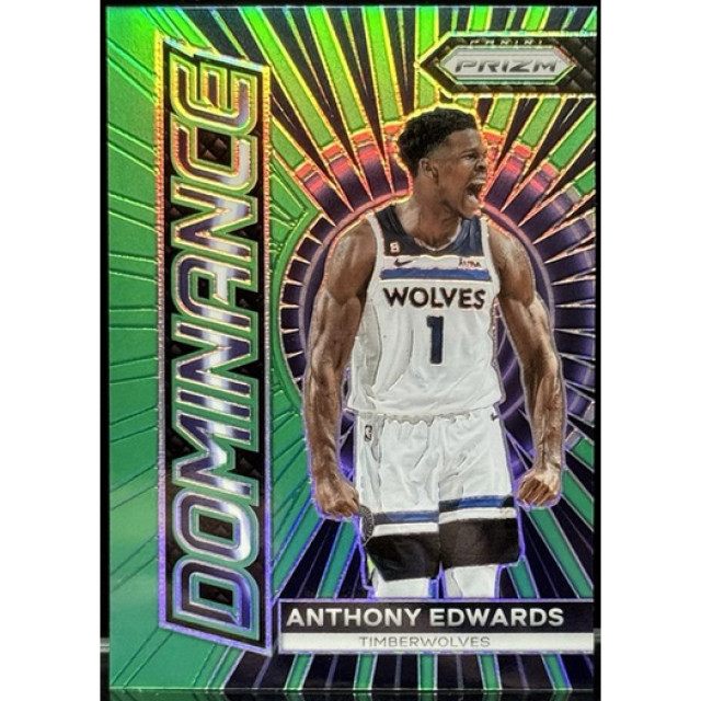 2023-24 PANINI NBA PRIZM ANTHONY EDWARDS 綠亮 灰狼 蟻人 球員卡