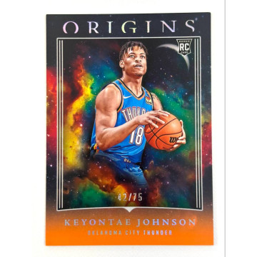 2023-24 PANINI NBA ORIGINS KEYONTAE JOHNSON RC 起源 雷霆 球員卡 75張
