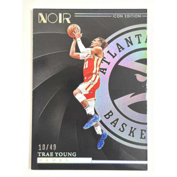 2023-24 PANINI NBA NOIR TRAE YOUNG ICON EDITION 老鷹 球員卡 限量49張