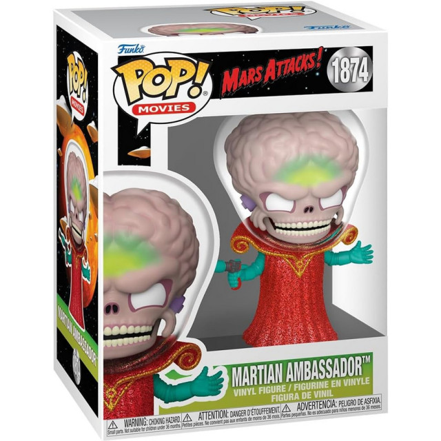 BEETLE FUNKO POP 星戰毀滅者 星際大使 MARS ATTACKS MARTIAN AMBASSADOR