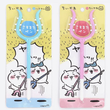 BEETLE 日本正版 吉伊卡哇 討伐棒 原子筆 造型筆 黑色 小八貓 CHIIKAWA