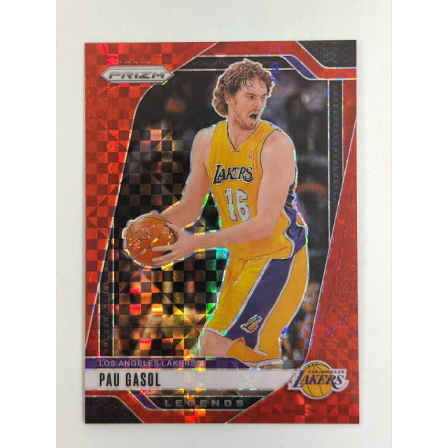 2024-25 PANINI NBA PRIZM PAU GASOL 紅格子亮 湖人 球員卡 75張 #281