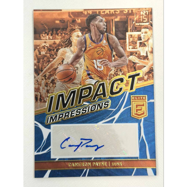 2022-23 PANINI DONRUSS ELITE CAMERON PAYNE AUTO 太陽 貼紙簽 球員卡