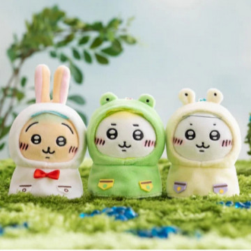 BEETLE CHIIKAWA 雨衣 雨天 下雨 蝸牛 青蛙 烏薩奇 小八貓 吉伊卡哇 吊飾 娃娃 掛飾 日本正版