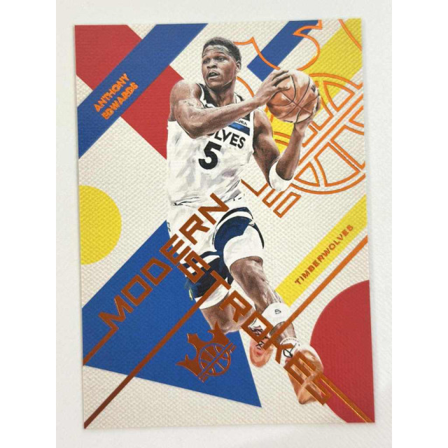 2024-25 PANINI NBA COURT KINGS ANTHONY EDWARDS 油畫 灰狼 蟻人 球員卡