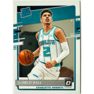 2020-21 PANINI DONRUSS OPTIC LAMELO BALL RATED ROOKIE 黃蜂 球員卡