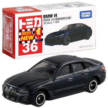 BEETLE TOMICA 日版 多美卡 BMW i4 小汽車 NO.36 多美 寶馬 初回特別仕樣 2022新車貼