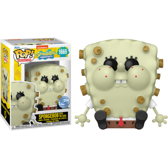 BEETLE FUNKO POP 海綿寶寶 肥皂水 SUDS SPONGEBOB 卡通系列 限定 1665