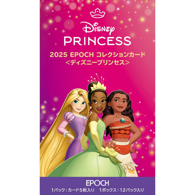整盒販售 BEETLE 2025 EPOCH DISNEY PRINCESS 迪士尼公主 主題系列 卡片 卡包
