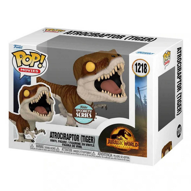 BEETLE FUNKO POP 侏儸紀世界 野蠻盜龍 JURASSIC ATROCIRAPTOR TIGER 限定