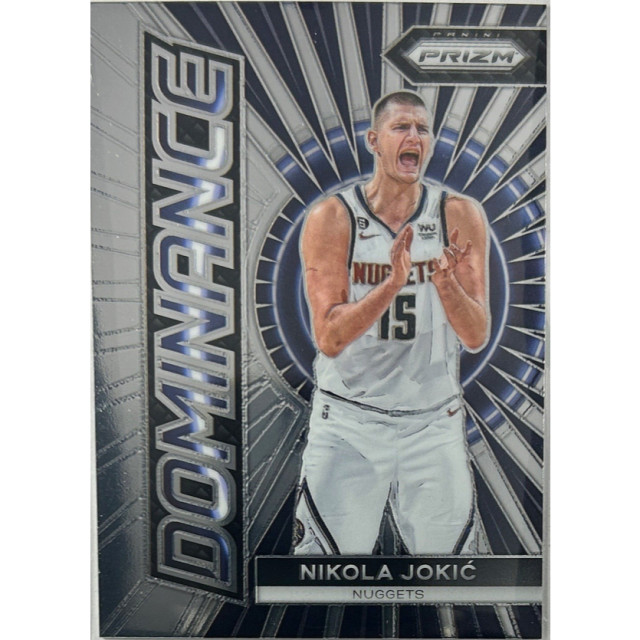 2023-24 PANINI PRIZM DOMINANCE NIKOLA JOKIC 丹佛金塊 球員卡 #10