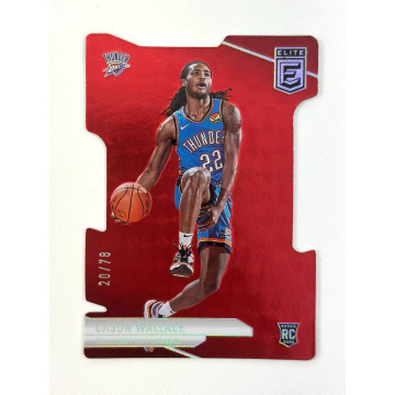 2023-24 PANINI DONRUSS ELITE CASON WALLACE RC DIE-CUT 雷霆 球員卡