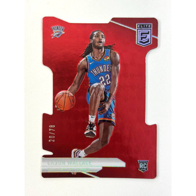 2023-24 PANINI DONRUSS ELITE CASON WALLACE RC DIE-CUT 雷霆 球員卡